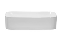 Umywalka Nablatowa Ceramiczna UN-KATI60-SW Biały Połysk