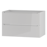 ETNA-01 Szafka Pod Umywalkę 2S 80 cm Biały Mat Biały Połysk