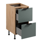 Szafka Kuchenna Dolna 2S Sorento D45S2 AX Puccini Green