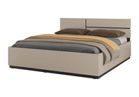 Cross S - Łóżko 180 cm Congo Czarny Onyks Mat