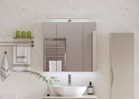 ALA - Lampa LED Nad Szafkę 60 cm Chrom 230V IP44