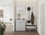 SIMPLY SM-04 - Lustro Wiszące Szary Mat