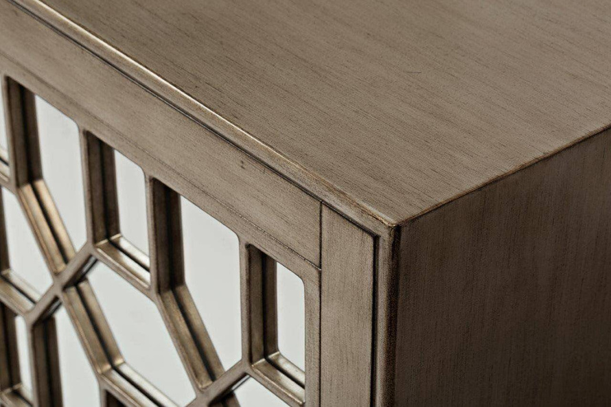 AV1550-50 Komoda lustrzana 2D Avola Silver Gold