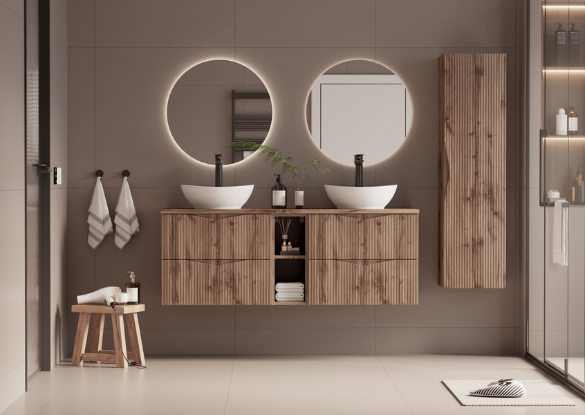 CLEO-03 - Słupek Wysoki 1-drzwiowy Dąb Wotan