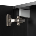 Astor Szafka z Lustrem 60 cm Amy Czarny Mat