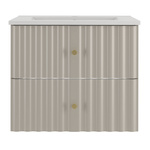 AQUA-02 - Szafka z Umywalką 2S 60cm Kaszmir Zestaw-3