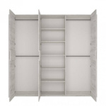 Angel TYP-22 - Szafa 3-drzwiowa Dąb White Craft