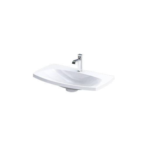 Oristo Szafka z umywalką 82 cm Z NÓŻKAMI 1S LOUIS granatowa mat