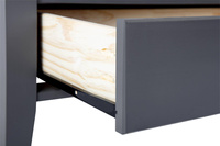 Stolik kawowy PROVENCE 1 drewniany szary