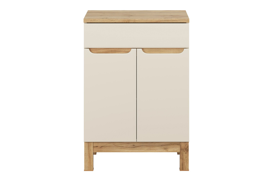 Zestaw Szafka Pod Umywalkę z Blatem 60 cm Bali Cashmere