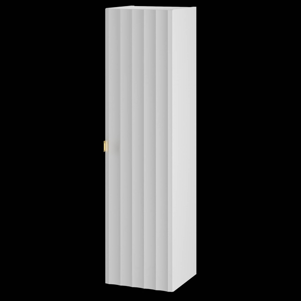 ARCOS-08 - Słupek Wysoki 1-drzwiowy 130cm Biały Mat