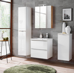 Zestaw mebli łazienkowych 60 cm Capri biały