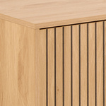 Actona Komoda RTV 3-drzwiowa Jaipur Dąb Naturalny