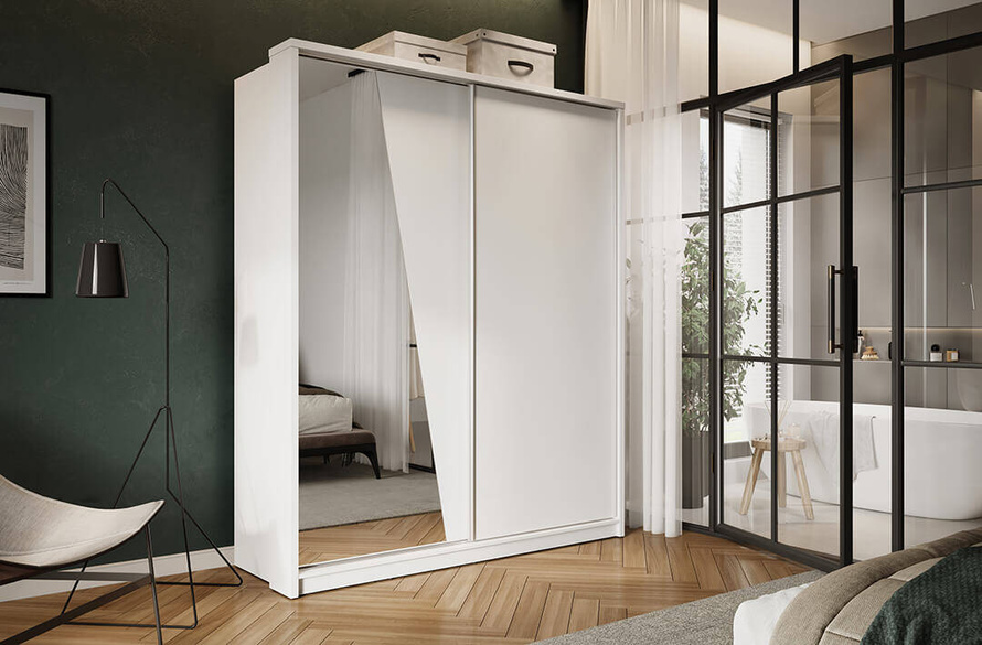 ARTI AR-25 - Szafa Przesuwna 2-drzwiowa Szara