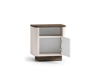 Szafka Nocna 1D VILAVIO 07 Dąb Windmill Dark Cashmere