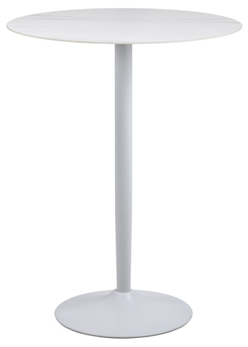 Actona Stół Barowy Malta Biały Unico