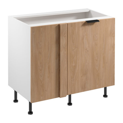 Szafka Kuchenna Dolna 1D Sorento D100N P/L Narożnik Prosty Biały Mat Puccini