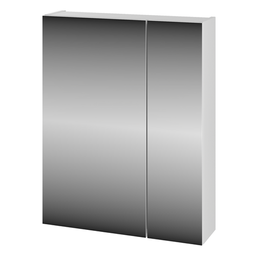 LUSTRO-01 - Szafka Wisząca z Lustrem 2D 60cm Biały Mat