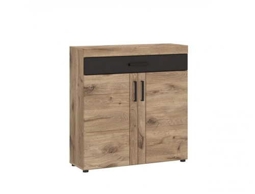 Grano GRNGK1 – Komoda 2D1S Dąb Viking/Szary Kosmos