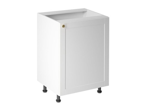 Szafka Kuchenna Dolna 1-drzwiowa D60-P/L Linea White Biały Mat