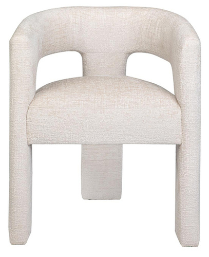 Leith LET71N Krzesło tapicerowane jasnobeżowe