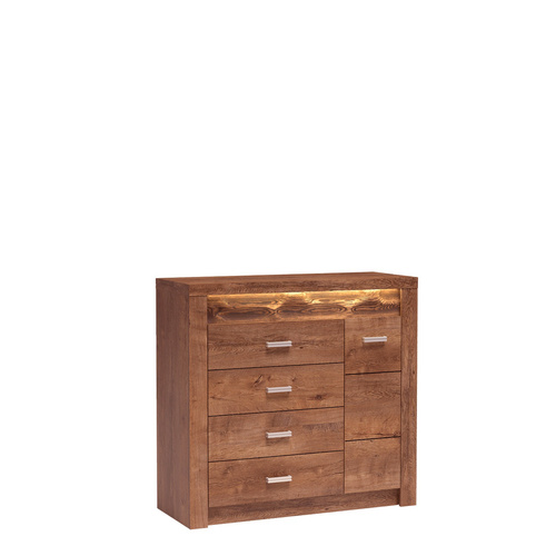 INDIANAPOLIS-17 - Komoda 1D4S Jesion Jasny