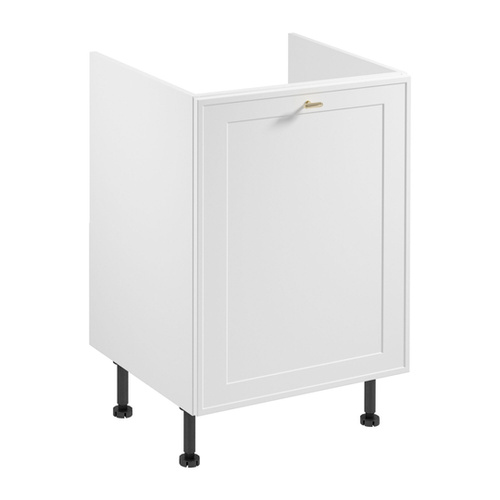Szafka Kuchenna Dolna 1D Sorento D60Z P/L Biały Mat