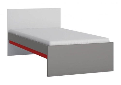 Laser LASZ01C - Łóżko Szare/Białe/Czerwone