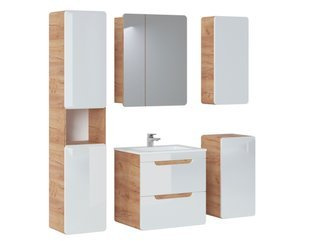 Zestaw mebli łazienkowych 60 cm Aruba z szafką z lustrem