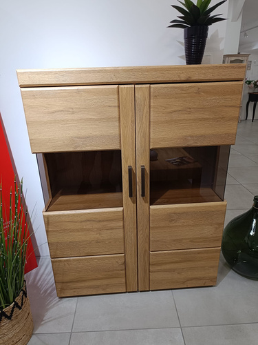 Cortina CNAV01 - Witryna 2-drzwiowa Dąb Grandson_01