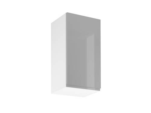 Szafka Kuchenna Górna 1-drzwiowa Lewa G40-L Aspen Grey Szary Połysk