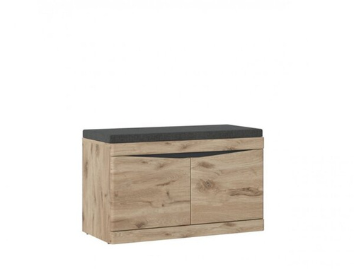 Twist SUMGD1 - Ławka 2-drzwiowa Dąb Viking/Antracyt