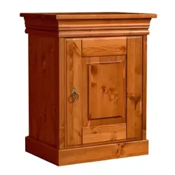 Drewniana szafka nocna bejca Toskania_01