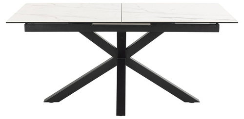 Actona Stół Jadalniany Rozkładany Heaven Biały Czarny