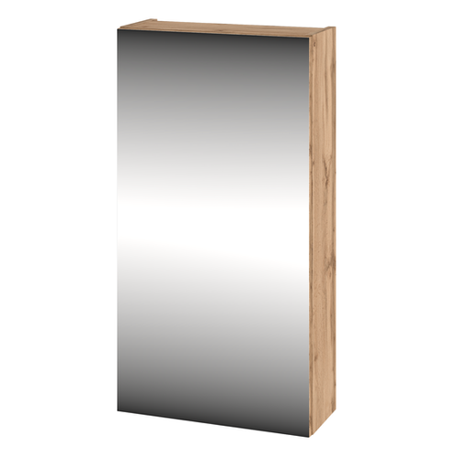 LUSTRO-03 - Szafka Wisząca z Lustrem 1D 40cm Dąb Wotan