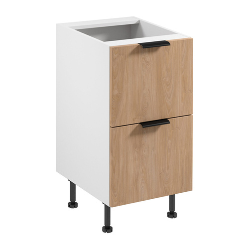 Szafka Kuchenna Dolna 2S Sorento D45S2 AX Biały Mat Puccini