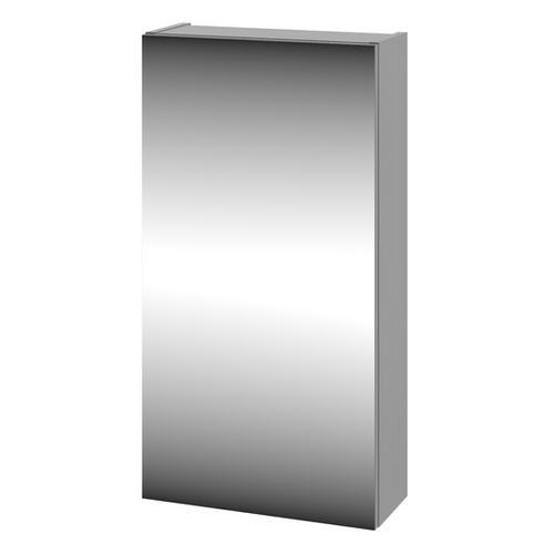 LUSTRO-03 - Szafka Wisząca z Lustrem 1D 40cm Szary Mat