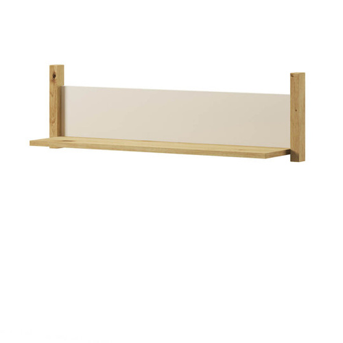 LENNY LY-05 - Półka Wisząca Dąb Artisan/Beż/Truflowa