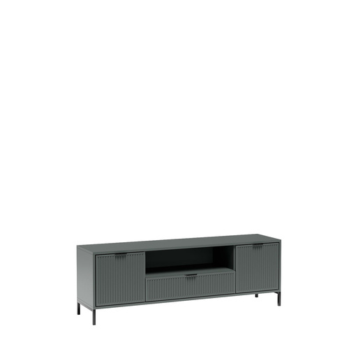 LINKaSTYLES-4 - Komoda RTV 2D1S Green Stone