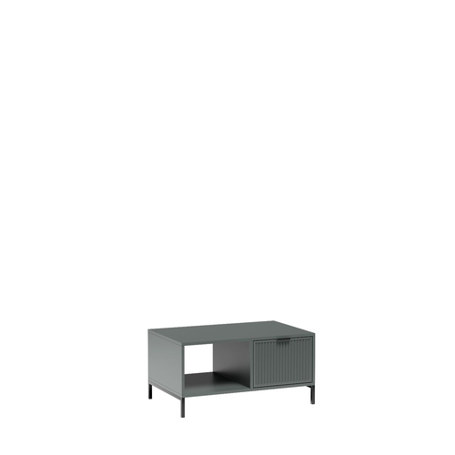LINKaSTYLES-6 - Stolik Kawowy 1 Szuflada Green Stone