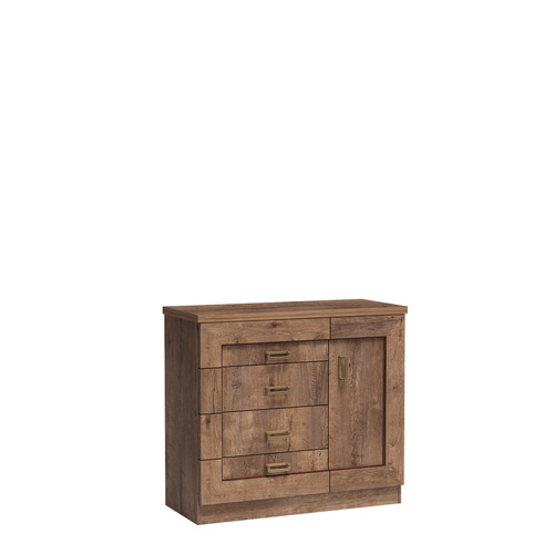 TADEUSZ-22 - Komoda 1D4S Dąb Lefkas