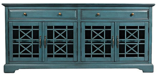 AV175-9 Komoda 4D/2S Avola Antique blue