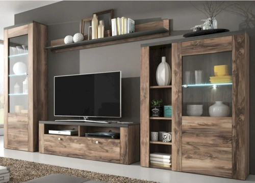 Larona Meblościanka 05+41+02+44 Orzech Satynowy / Touchwood