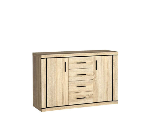 DALLAS-5 - Komoda 2D4S Dąb Sonoma