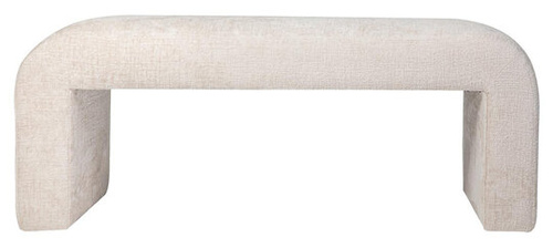 Leith LET70N Ławka tapicerowana jasnobeżowa