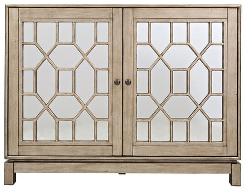 AV1550-50 Komoda lustrzana 2D Avola Silver Gold