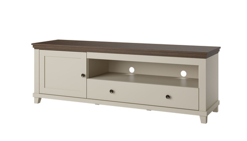 Evora WM - Komoda RTV 1D1S Beż Jasny Dąb Dunin