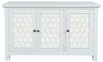 Biała komoda drewniana Avola AV2251-54