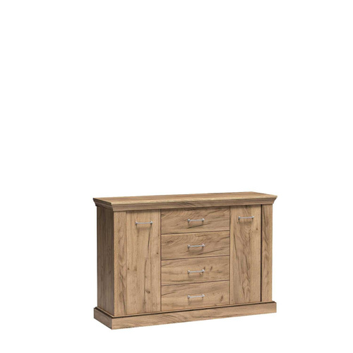 ANTICA-1 - Komoda 2D4S Kraft Złoty