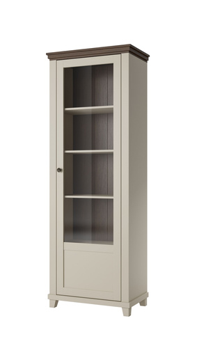 Evora WM - Witryna 1-drzwiowa Prawa Beż Jasny Dąb Dunin